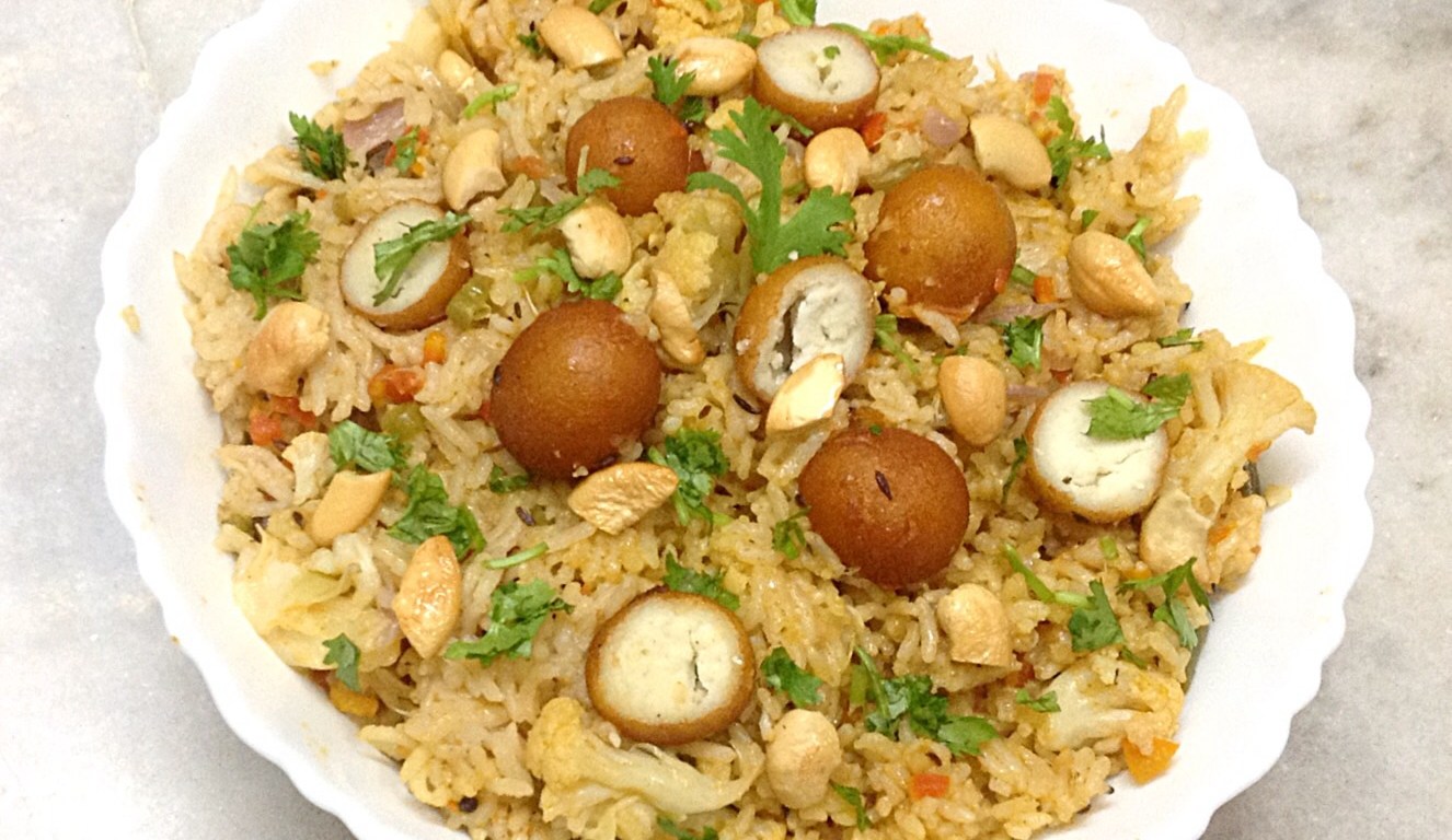 Veg Moti (Pearl) Pulao