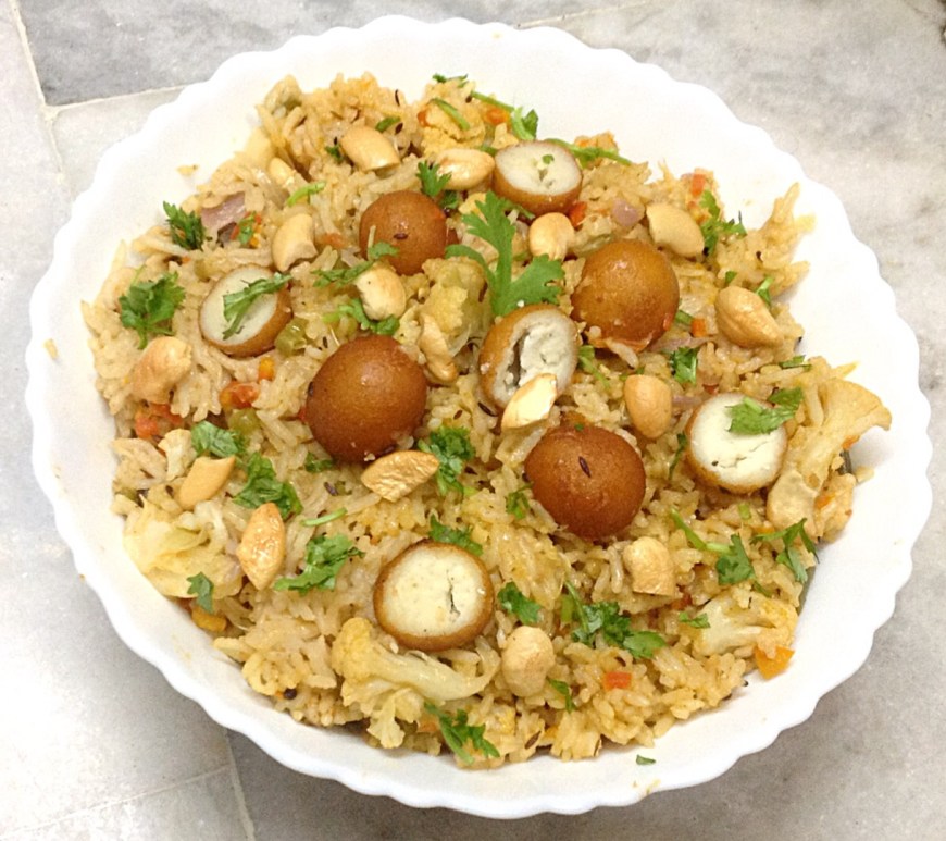Veg Moti (Pearl) Pulao