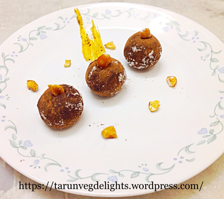 Easy Chocolate Cashew Truffles