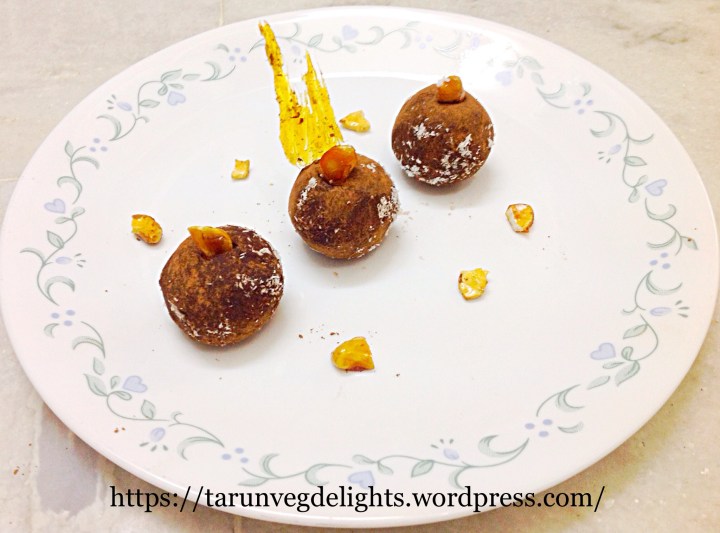 Easy Chocolate Cashew Truffles