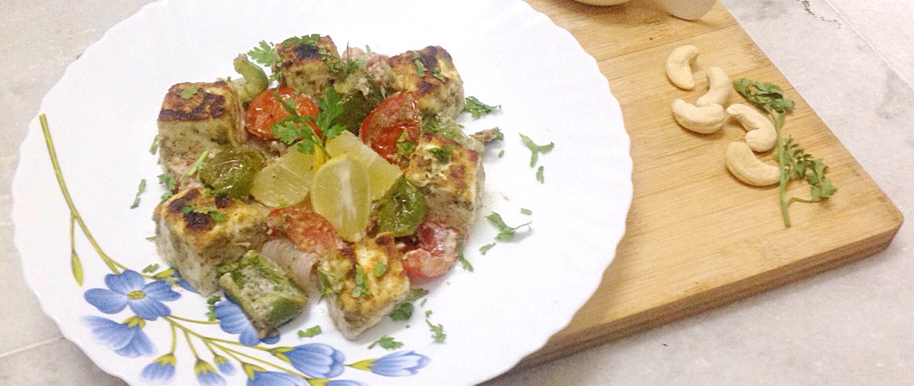 Baked Malai Paneer Tikka