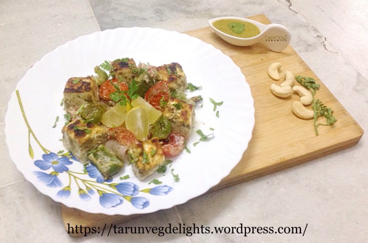 Baked Malai Paneer Tikka