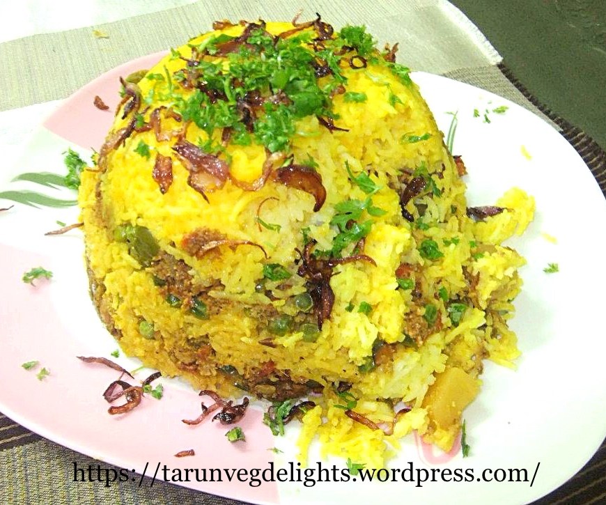 Hyderabadi Vegetable Biryani