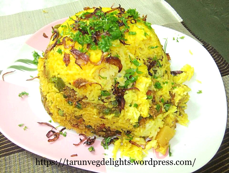 Hyderabadi Vegetable Biryani