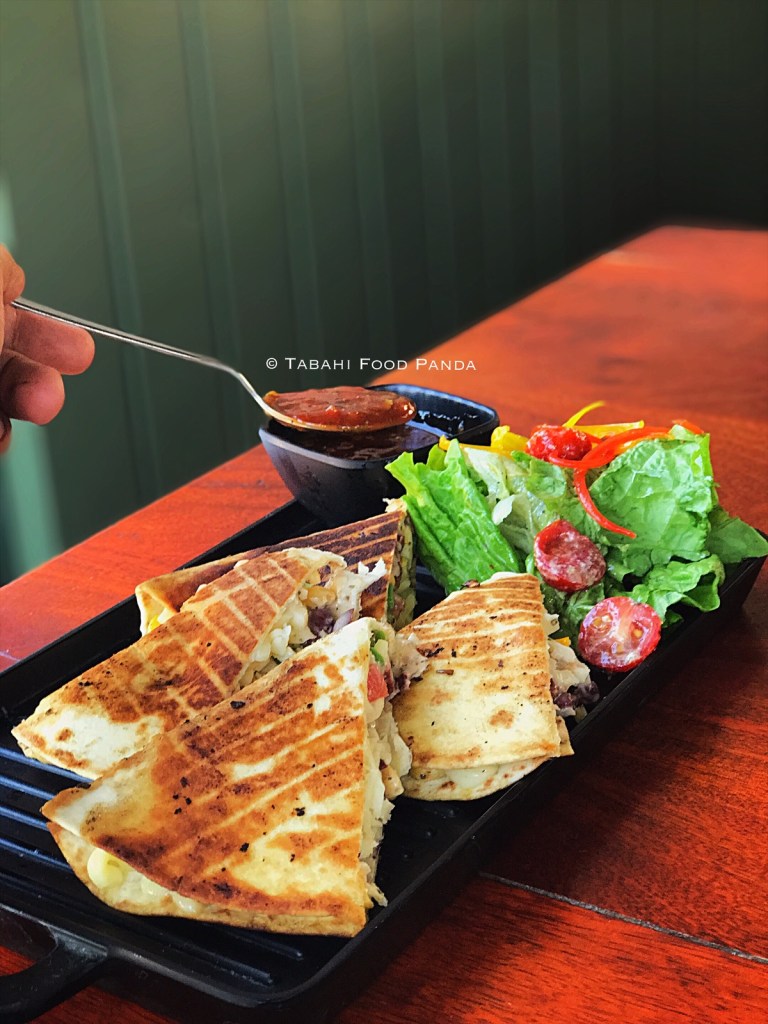 Kidney Beans & Veggies Quesadilla