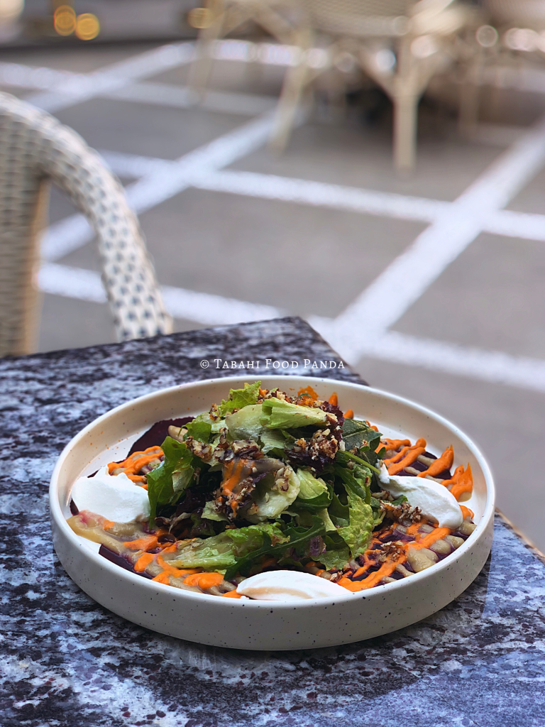 Beetroot carpaccio salad